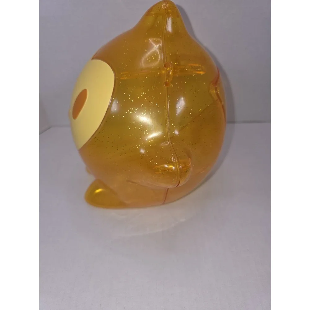 Disney WISH Star Plastic Yellow Popcorn Bucket W/ Branded Detachable Carry Strap